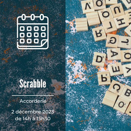 Atelier Scrabble à l'accorderie du bassin annécien