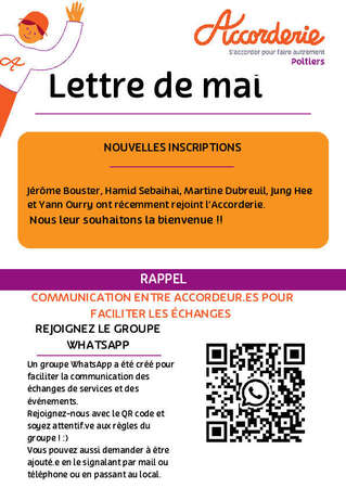 Lettre de mai