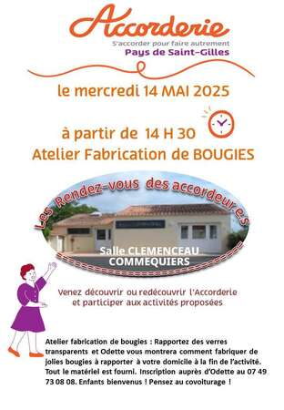 Bougies à Commequiers