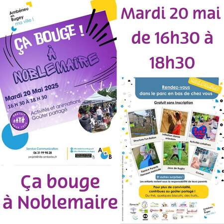 Ça bouge à Noblemaire