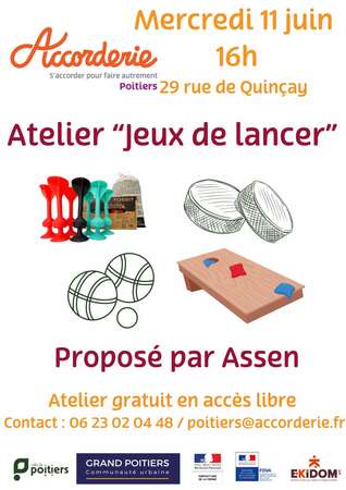 Atelier jeux de lancers