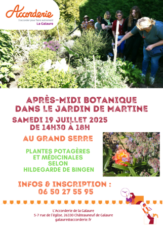 Atelier plantes médicinales