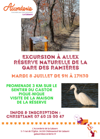 Excursion à la Gare des Ramières