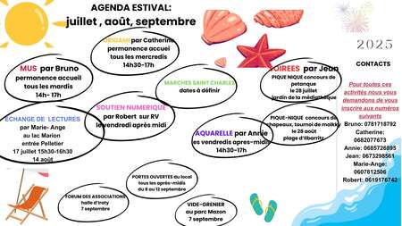 agenda juillet