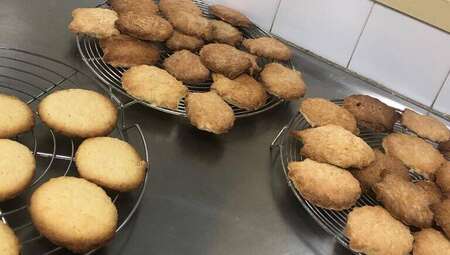 Des gâteaux pour l'accueil