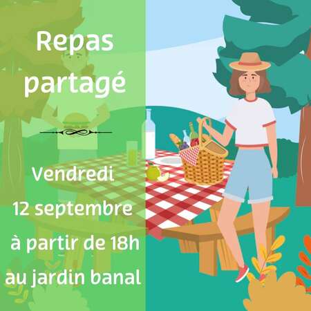 Repas partagé avec les participants de la formation socle