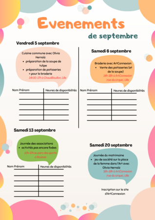 Evenements de Septembre