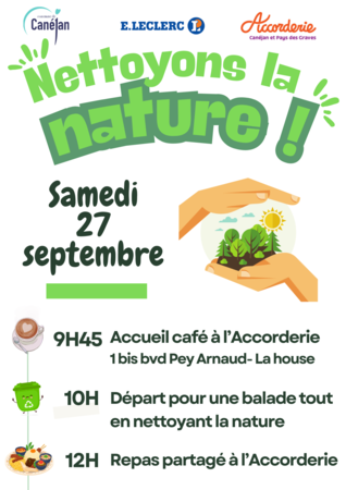 Nettoyons la nature