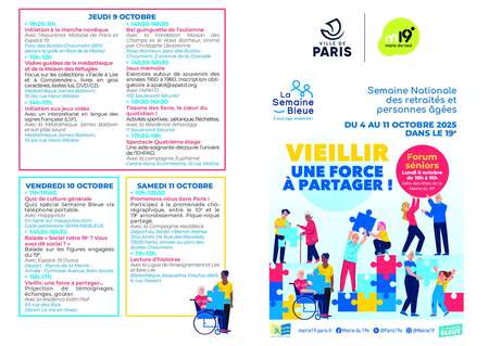 LA SEMAINE BLEUE