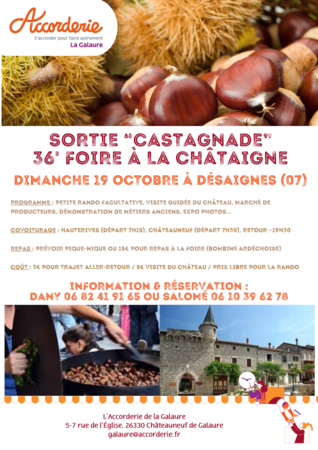 Sortie castagnade