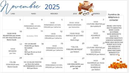 agenda nov