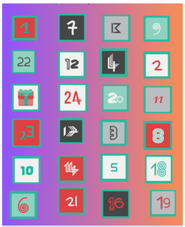 Calendrier de l'Avent