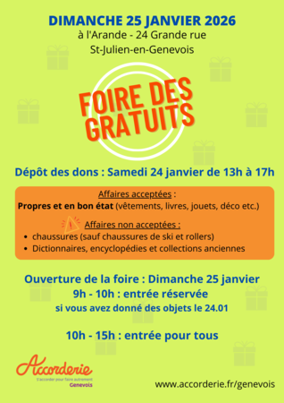 FOIRE DES GRATUITS