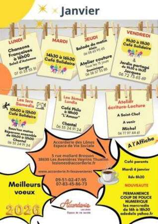 Programme Janvier 2026