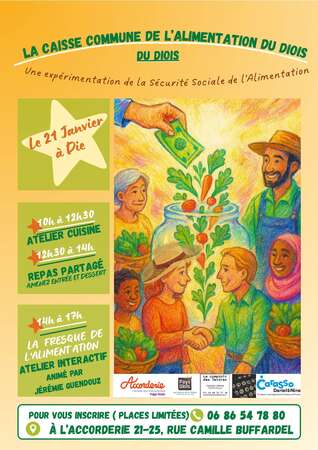 Fresque de l'alimentation + atelier cuisine