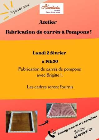 Fabriquons des Ponpons avec Brigitte