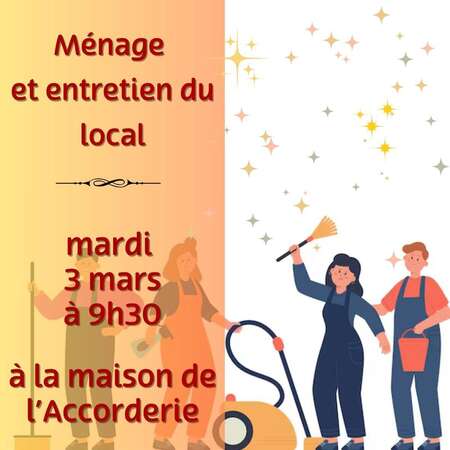 Ménage et entretien