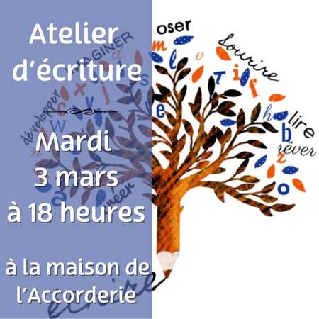 Atelier d'écriture