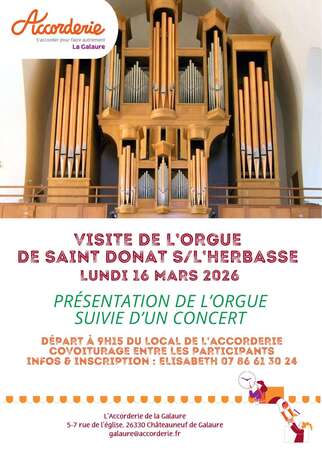 Visite de l'orgue