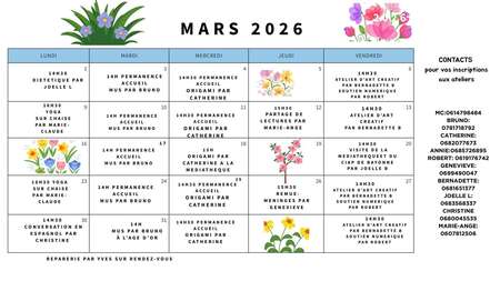 agenda mars 26