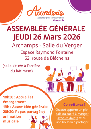 ASSEMBLEE GENERALE DE L'ACCORDERIE