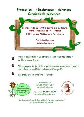 Conférence sur la Germination