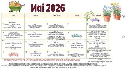agenda mai 2026