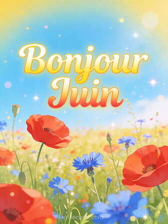 Bonjour juin
