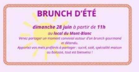 BRUNCH DU DIMANCHE 28 JUIN