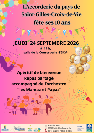 C'est les 10 ans de l'accorderie
