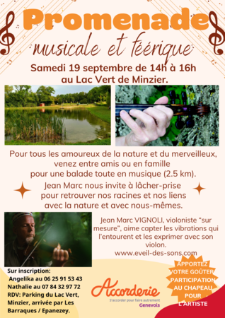 Promenade musicale à Minzier