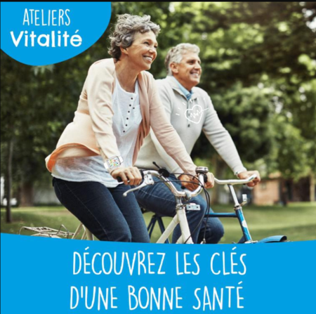 ATELIERS VITALITE : POUR VIEILLIR SEREINEMENT !