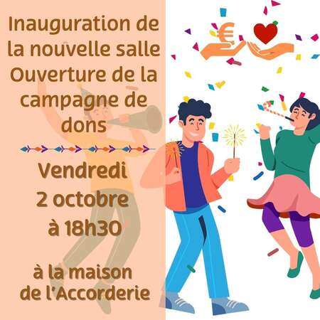 Inauguration de la nouvelle salle