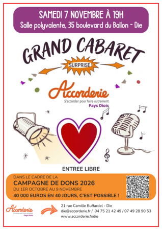 Grand cabaret de l'Accorderie