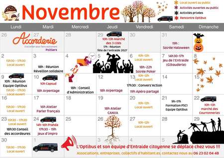 Agenda de novembre