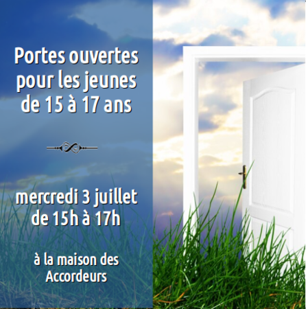 Portes ouvertes pour les jeunes