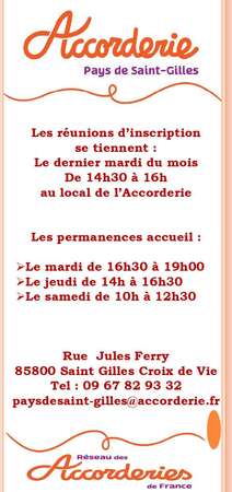 Horaires Accorderie